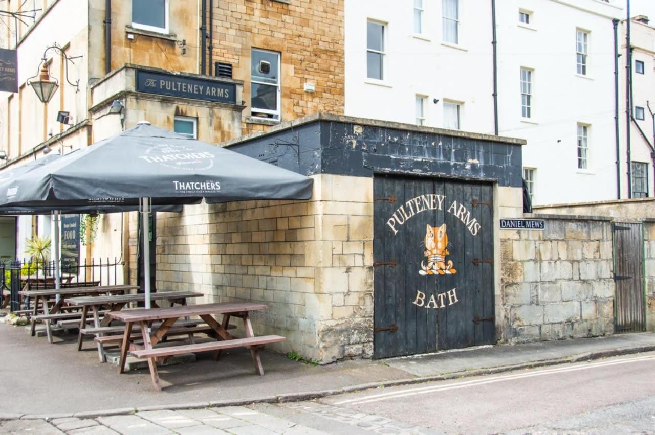 Ferienwohnung Unique 2 Bed In The Heart Of Bath With Parking Exterior foto